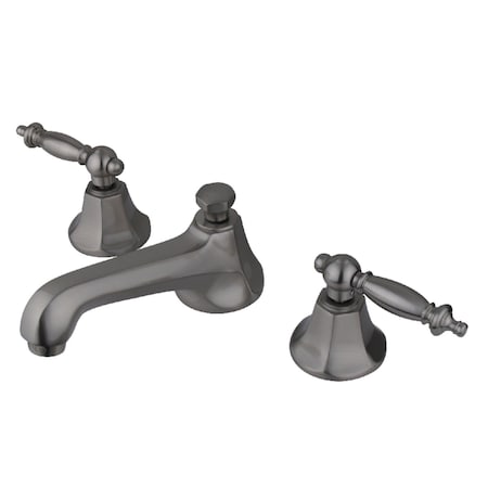 Kingston Brass KS4468TL 8" Widespread Bathroom Faucet, Brushed Nickel KS4468TL